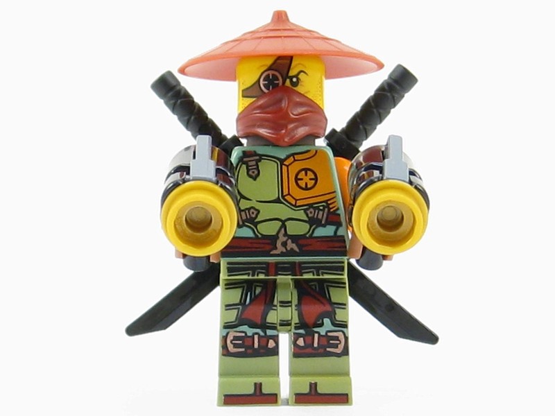 LEGO® Ninjago Ronin Ninja Minifig Ghost Shadow From Set 70735