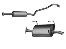 Auspuff Auspuffanlage ab KAT für Nissan Almera Tino V10 1,8 84 85 KW EURO4