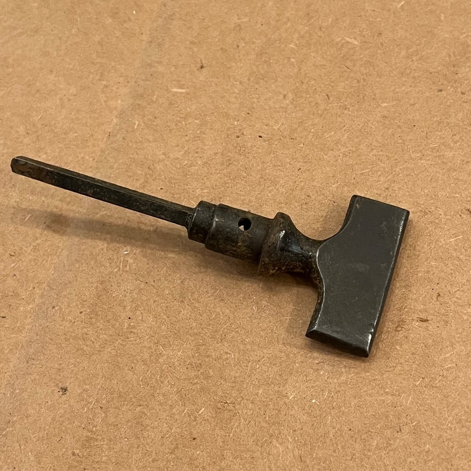 Vintage Thumb Turn Knob Lever Door Lock Deadbolt Handle eBay