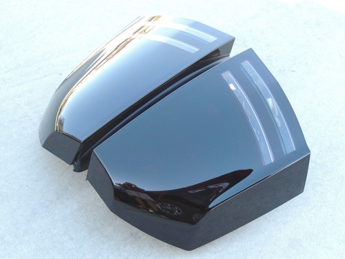 08-10 Chrysler 300C Smoked Tail Lights Black 300 V8 OE Tinted Painted non led - Picture 3 of 4