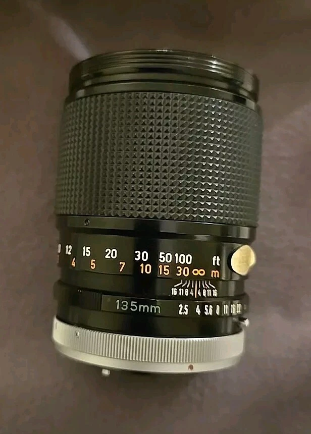 Canon FD Camera Lenses 135mm Focal f/2.5 Maximum Aperture for sale