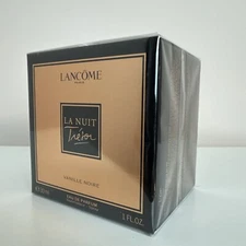 2025! LANCOME La Nuit TRESOR Vanille Noir Eau de PARFUM 1.0oz/30ml NEW & SEALED