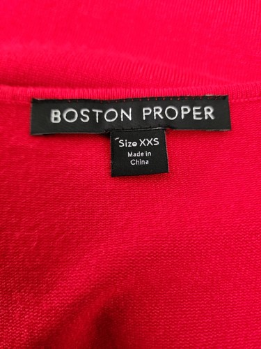 Y2K Christmas Sweater Red Women Top Americana Studs XXS stretch - Picture 7 of 11