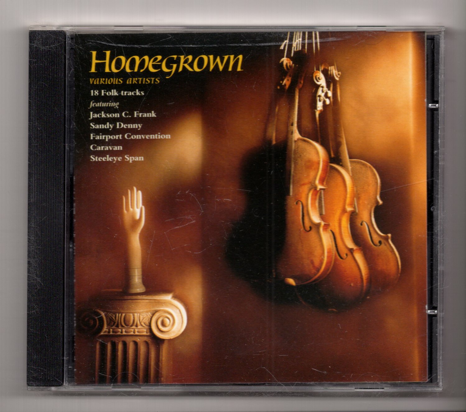 (KJ623) Homegrown, 18 Folk Tracks various artists - 1998 CD