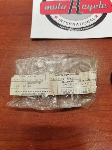NOS Yamaha 1978 DT125E DT175E OIL SEAL 2A6-23145-00-00 Y68 - Picture 2 of 6