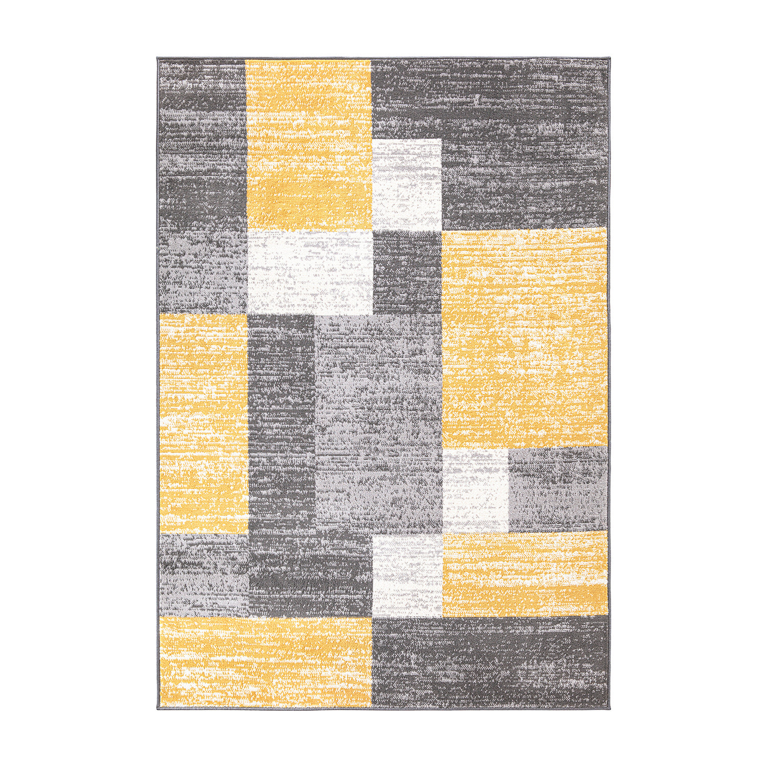 5X7 Area Rugs Modern Geometric Boxes Carpet Dining Room Rugs