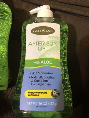 Unopened 12 Qty Box Of After Sun Gel With Aloe By Goodsence.New