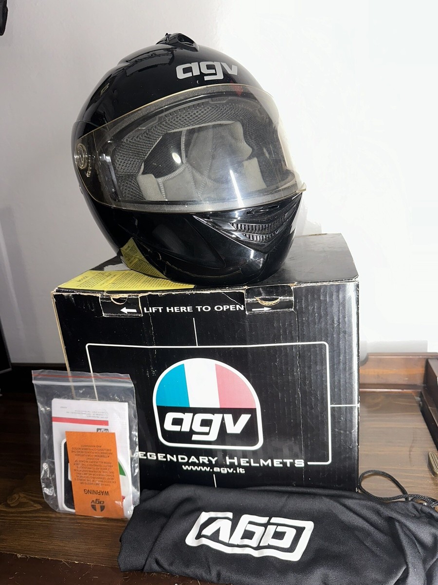 AGV Miglia 2 Flat Black Modular Street Motorcycle Helmet