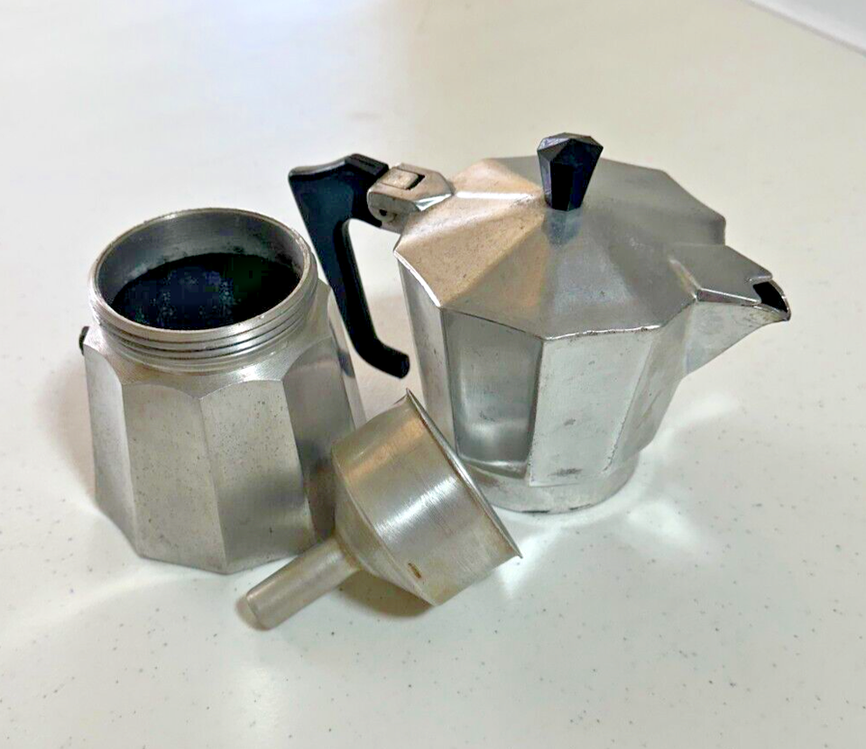 Pezzetti Ital Express Italian Coffee Espresso Maker Stove Top Italy 6