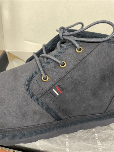 Tommy Hilfiger Herren Welsh 2 Wildleder Chukka Stiefel Größe 13M Farbe Navy Neu im Karton - Bild 6 von 9