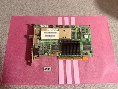 Vintage ATI ALL IN WONDER PRO 128 THEATER RAGE AGP KARTE