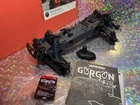 Arrma 1/10 Gorgon 223S 2WD Brushless Ready Monster Truck Roller Chassis Blue 3S