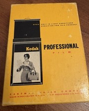 VTG 25 Sheets KODAK Panchomatic Film  2-1/4 X 3-1/4" JAN 1963 - 70 Left