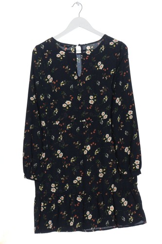 VERO MODA Abito a maniche lunghe Donna Taglia IT 40 blu-bianco-verde - Foto 4 di 5