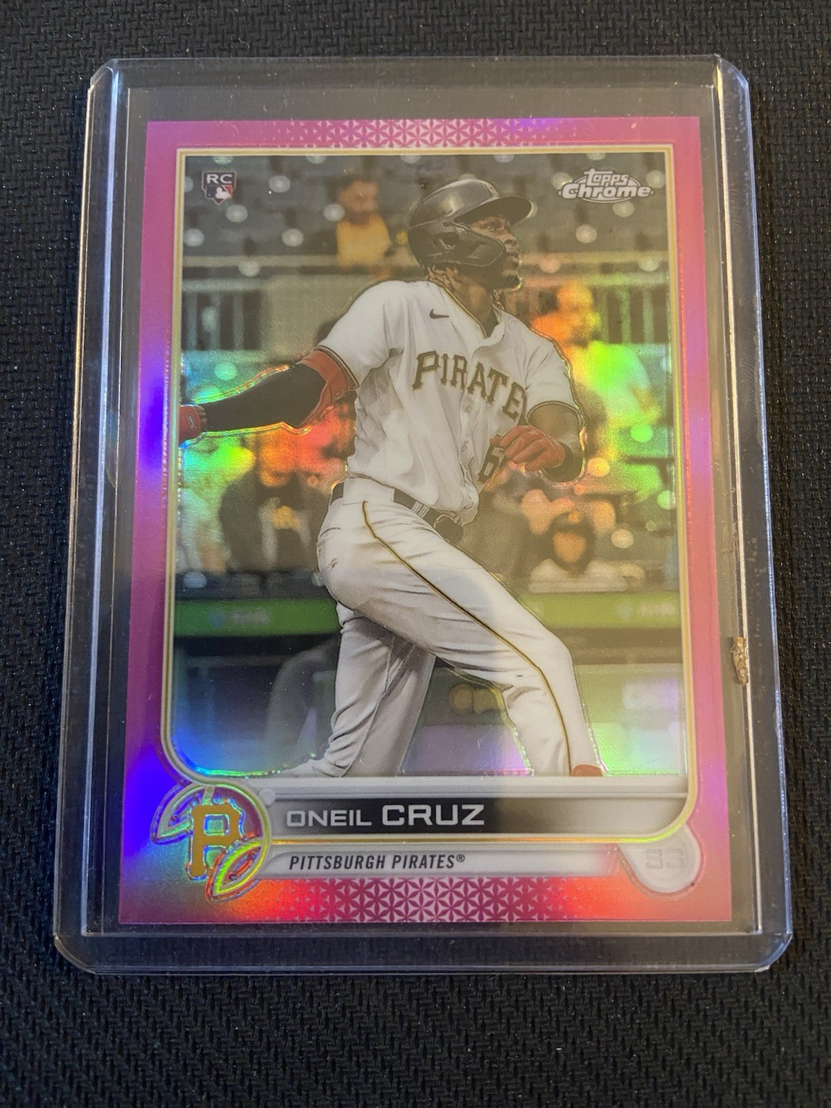 2022 Topps Chrome Oneil Cruz RC Pink Refractor#128 Pittsburgh Pirates Rookie