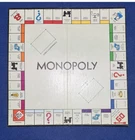 Vintage Popular Edition Monopoly Black Game Board Only By Parker Brothers 1954