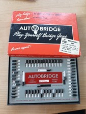 Bridge Autobridge US Parent Game Metall Original Package Nach 1945 Rar Vintage