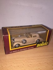 Solido Age D'Or 1:43 Delage D8 120 Coupe de Ville 1939 MIB Vintage France