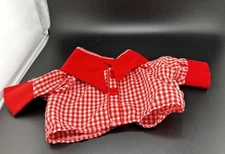 Vtg 1985 Cabbage Patch Kids Coleco Shirt Western 16” Dolls White Red