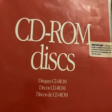 Vintage 1998 Macintosh Software CD Collection - 5 CDs Original Binder