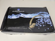 Kitchen Sink Mixer Tap Brass Brown Single Lever High Spout Deck Mount - Spares