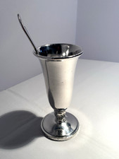 SS United States Parfait Stand Silver Soldered with Teaspoon
