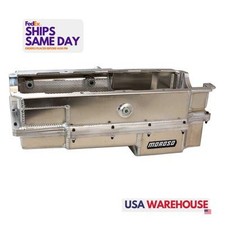 Moroso 20393, One Oil Pan BBC Wet Sump DRCE2/Energy/ C/N Blocks Natural Performa
