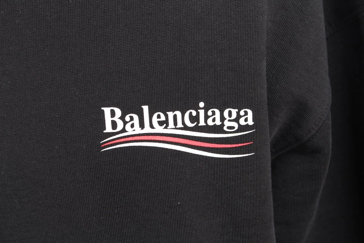 Felpa con cappuccio Balenciaga Wave Logo M 100 72458127