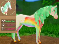 Wild Horse Island Rainbow Arab (Glacier Green...