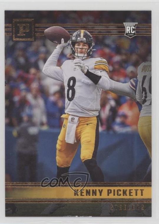 2022 Panini Chronicles Panini Bronze Kenny Pickett #PA-1 Rookie RC 2r8