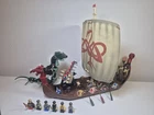 Lego Viking Ship Challenges 7018 The Midgard Serpent 99% Complete Vintage