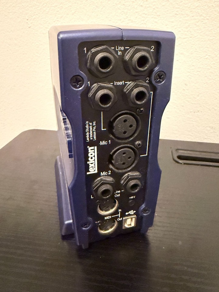 Lexicon Lambda USB Audio Interface 4x2x2 Recording Studio - external ...