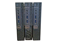 LOT of 3 Dell OptiPlex 3050 Micro i3-7500T - 4GB DDR4 - NO SSD NO A/C