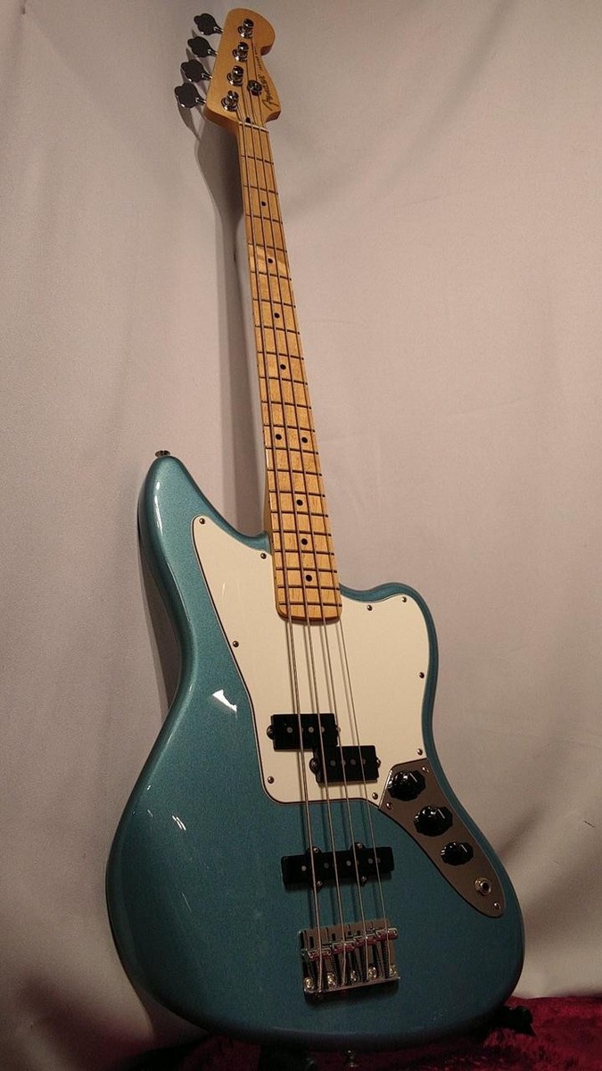 ベース FENDER MEXICO Player Jaguar Bass Fender Player Jaguar Bass - Sea Foam Green | Sweetwater