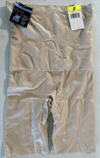 Maidenform Womens Medium Beige High Waist Bottom Shapewear 12622 NWT