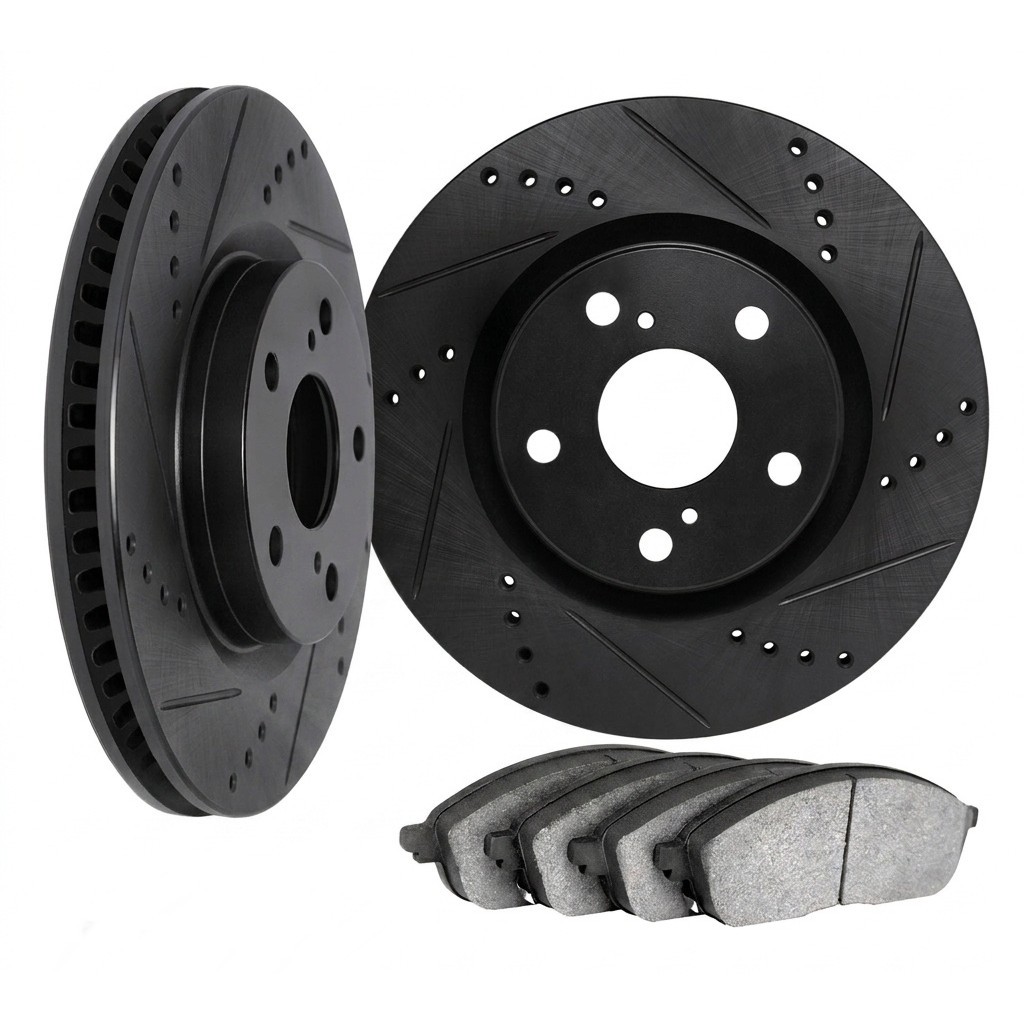 Maserati Ghibli 2017-2022 Brake discs Set Black