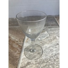 Clear Glass Stemware Small Wine Aperitif Liqueur Tasting Glass 4 oz