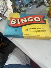 Bingo - A Complete Card Set Game 1939 Milton Bradley Company 4148A USA