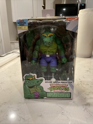 NECA Teenage Mutant Ninja Turtles Archie Comics Stump Leatherhead 7'' SEE DETAILS