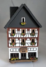 GESSNER Bernkastel-Kues SANDWICH HAUS Ceramic House (G-203-1) w/ Power Cord