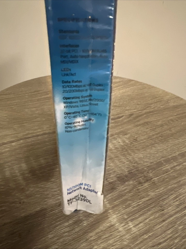 TP-LINK 10/100M PCI  TF-3239DL Network Adapter 200 Mbps New Sealed G3B - Image 3 of 3