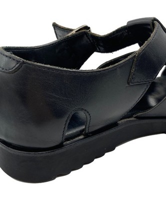 PARABOOT PACIFIC Gurkha Sandals/ Black/ Size: 41 | eBay