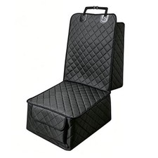 BFXM Full Protection Car Seat Protector for Front Seat, Dog Car Seat black 1