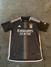 Original Authentic 120th Anniversary Benfica Away Shirt 2023-24 Adidas L RARE