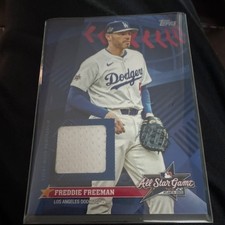 Topps 2025 Update Series All-Star Stitches Relic Freddie Freeman Dodgers AS-FF