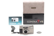 Top MINT/Box Contax TVS Point Shoot 35mm Film Camera w/ Data back From JAPAN