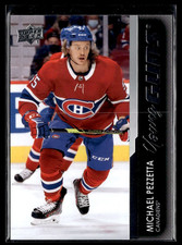 2021-22 Upper Deck Extended Series Young Guns Michael Pezzetta