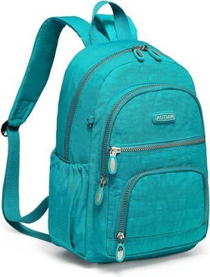 Klassischer Damen Rucksack 9 Liter Jugendliche Lässiger Daypack Reißverschluss