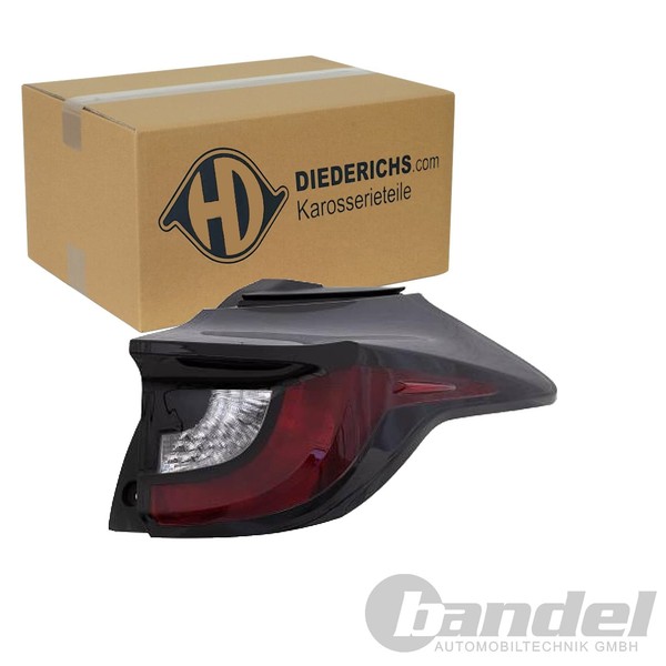 Diederichs LED WY21W RÜCkleuchte Rechts Passend FüR Toyota Yaris | 6608090-image