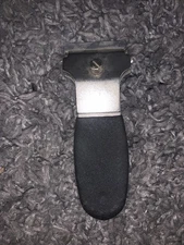 Single edge RAZOR BLADE HandHeld SCRAPER w 3 1/2" foam handle Scrape paint glass